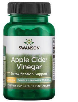 Swanson Apple Cider Vinegar - 120 Tablets 1456663 фото