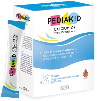Pediakid Calcium C+, Кальций С+ для детей 14 стиков 881892 фото