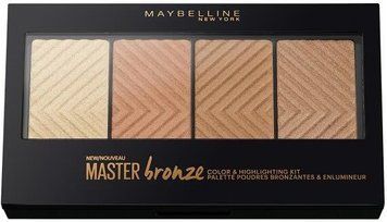 Maybelline Face Studio Master Bronze Color Highlighting Kit 20 Master Bronze Палетка рум'ян 13 g 1083936 фото
