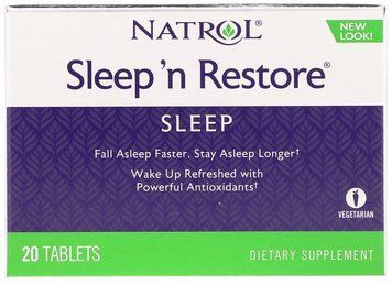 Natrol Sleep 'n Restore 20 Tabs Здоровий сон 552443 фото