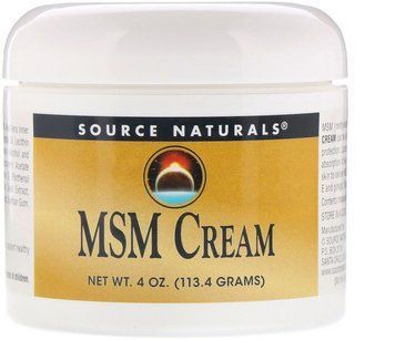 Source Naturals MSM Cream, 4 oz (113.4 g) (SNS-01154) 606806 фото