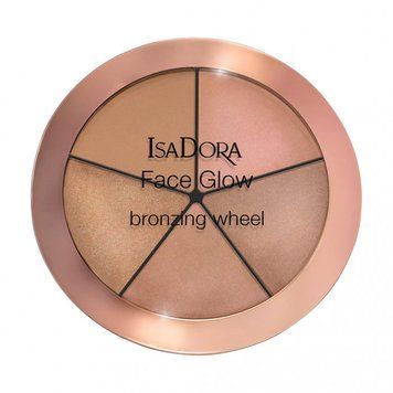 IsaDora Face Glow Bronzing Wheel № 52 beach glow Хайлайтер для обличчя 18 g 869901 фото