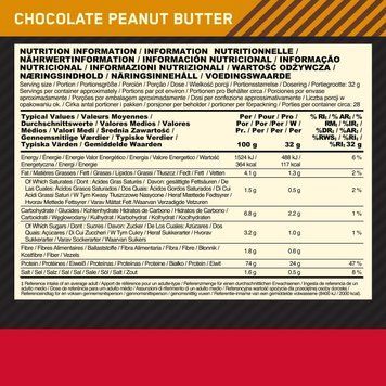 Optimum Nutrition 100% Whey Gold Standard 896 g / 28 servings / Chocolate & Peanuts Butter 585996 фото