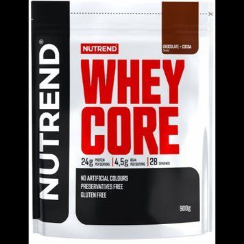 Nutrend Whey Core 900 g / 28 servings / chocolate + cocoa 1101977 фото