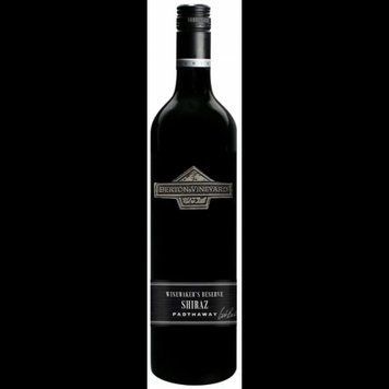Вино Berton Vineyard Winemakers Reserve Black Shiraz червоне сухе 14.5% 0.75 л (WHS9335966003545) 1212285 фото