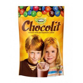 Какао-напиток Elite Chocolit в гранулах 150 г (8718868141736) 1308028 фото