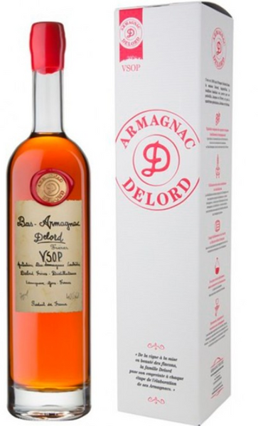 Арманіяк Delord Bas-Armagnac VSOP gift box 40% 0.7 л (WHS3324113001035) 1214962 фото
