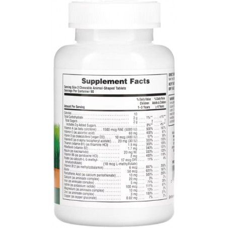 Nature's Plus Assorted Chewable Мультивитамины для детей 180 таблеток 1322787 фото