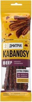 Мясные снеки Дмитрук BEEF из говядины 100 г (4820247140798) 1037551 фото