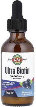 KAL Ultra Biotin 10000mcg - 59 ml Mixed Berry 1461292 фото