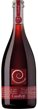 Ігристе вино Casa Belfi Naturalmente Frizzante Rosso Червоне сухе 10.5% 0.75 (BWQ1118) 1209853 фото