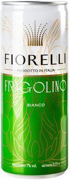 Напій винний Fiorelli Fragolino Bianco, білий солодкий, 7%, 0.25л (PLK8002915006070) 1166593 фото
