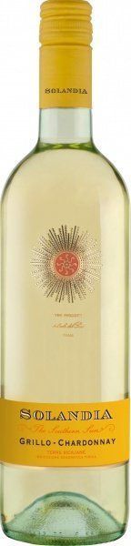 Вино Solandia Grillo-Chardonnay Terre Siciliane Igt белое сухое 0.75л (VTS2816210) 740606 фото
