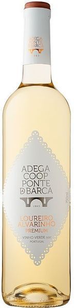 Вино Adega Coop Ponte da Barca Loureiro Alvarinho Premium Vinho Verde DOC, белое сухое, 0.75л 12.5% (WHS5602281017507) 1216136 фото