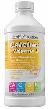 Earth&lsquo;s Creation Calcium & Vit D3 Drink Витаминно-минеральный комплекс 473 мл 914033 фото