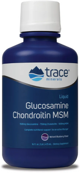 Trace Minerals Liquid Glucosamine Chondroitin MSM Жидкий Глюкозамин Хондроитин и МСМ 473 мл 1042876 фото