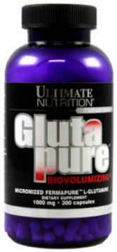 Передтренувальний комплекс Ultimate Nutrition Glutapure 1000 mg 300 capsules/60 servings//Unflavored 969019 фото