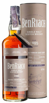 Віскі Benriach 33yo Virgin Oak Hogshead #7214 Peated CB Batch 16 1985 48.1 % 0.7 л Tube (BW47060) 1247643 фото