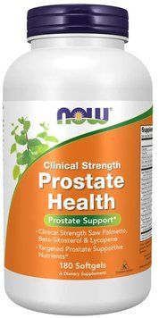 Now Foods Prostate Health Clinical Strength - 180 softgels 1449606 фото