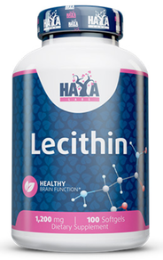 Haya Labs Lecithin 1200 мг Лецитин 100 капсул 1052796 фото