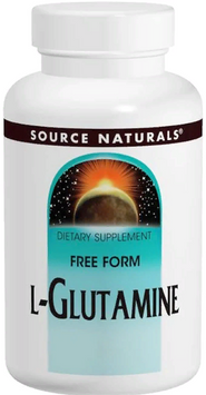 Source Naturals L-Glutamine, 500 mg, 100 Tablets (SNS-00127) 606807 фото