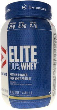 Протеин Dymatize Elite 100% Whey Protein 907 g /27 servings/ Gourmet Vanilla 379832 фото