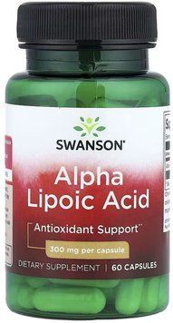 Swanson Alpha Lipoic Acid 300 mg - 60 Capsules 1456664 фото