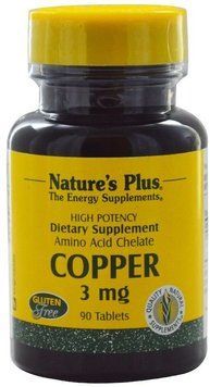 Natures Plus Copper 3 mg 90 tabs Медь 491999 фото