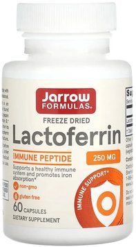 Jarrow Formulas Lactoferrin 250mg - 60 vcaps 1481417 фото