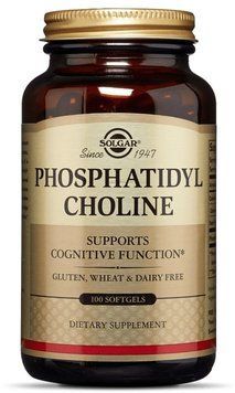 Solgar Phosphatidyl Choline 420 mg 100 caps Фосфатидилхолин 494682 фото