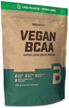 Амінокислота для спорту BioTech Vegan BCAA 360 g /40 servings/ Peach Tea 851756 фото