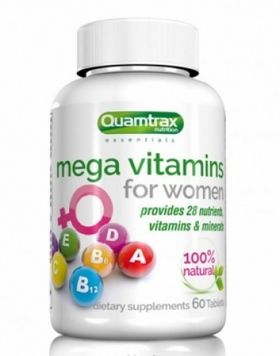 Quamtrax Mega Vitamins for Women 60 Tablets 721446 фото