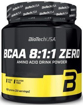 Амінокислота для спорту BioTechUSA BCAA 8:1:1 ZERO 250 g /33 servings/ Cola 619919 фото