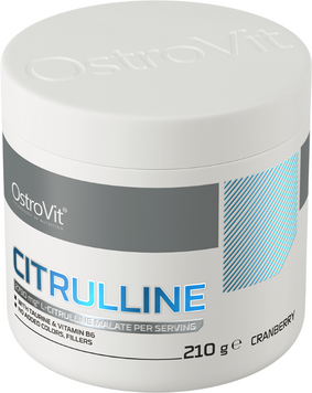 Амінокислота для спорту OstroVit Citrulline 210 g / 70 servings / Cranberry 812664 фото
