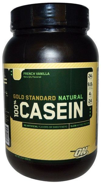 Протеїн Optimum Nutrition 100% Casein Gold Standard 909 g / 27 servings / French Vanilla 442432 фото