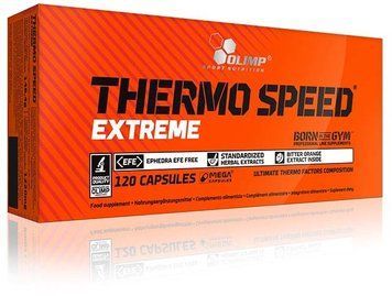 Жиросжигатель Olimp Thermo Speed Extreme - 4 блистера 120 caps 382940 фото