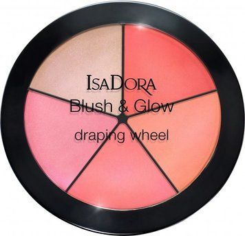 IsaDora Blush & Glow Draping Wheel № 56 coral pink pop Рум'яна для обличчя 18 g 869903 фото