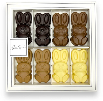 Шоколад Laviva Chocolate Box Bunny Зайчик 200 г (UA-0182) 1381042 фото
