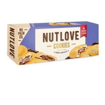 Печенье All Nutrition Nutlove Cookies 130g Double Chocolate 1032097 фото