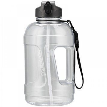 Бутылка для воды с трубочкой UZspace The King 6065 2300 ml Transparent 873049 фото