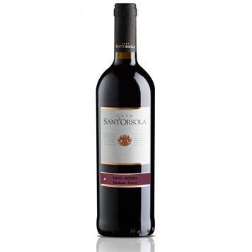Вино Casa Sant'Orsola Rosso, Medium Sweet (0,75 л) 435725 фото