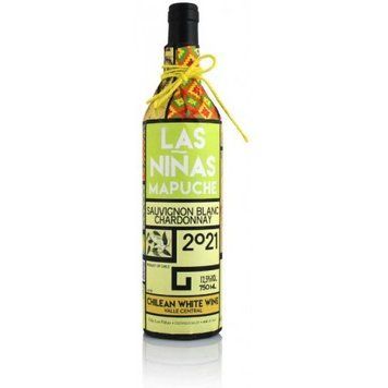 Вино Las Ninas Mapuche Sauvignon Blanc-Chardonnay біле сухе 0.75л (WHS7804661041487) 1249612 фото