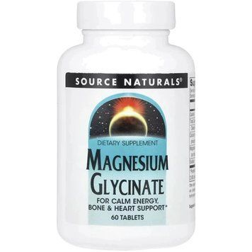 Source Naturals Magnesium Glycinate - 60 Tablets 1452229 фото
