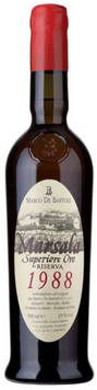 Вино Marco De Bartoli Marsala Superiore 1988 белое полусухое 0.5 л (BWW2178) 1235004 фото