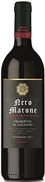 Вино "Nero Marone" Primitivo di Salento червоне 0.75 л (WHS4049366003344) 819146 фото