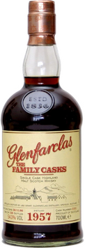 Віскі Glenfarclas 1957 The Family Casks 43.7% 0.7 л (BW16066) 1237397 фото