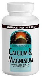 Source Naturals Calcium & Magnesium, 300 mg, 250 Tab 417600 фото