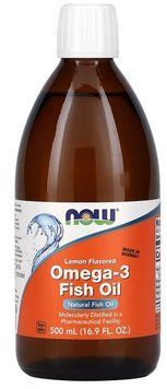 Now Foods Omega-3 Fish Oil Liquid - 500ml 1449614 фото