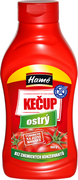 Кетчуп Hame Острый 900 г CZ (8595139784812) 1081061 фото