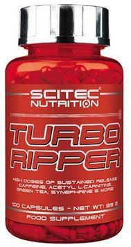 Жиросжигатель Scitec Nutrition Turbo Ripper 100 caps 411377 фото